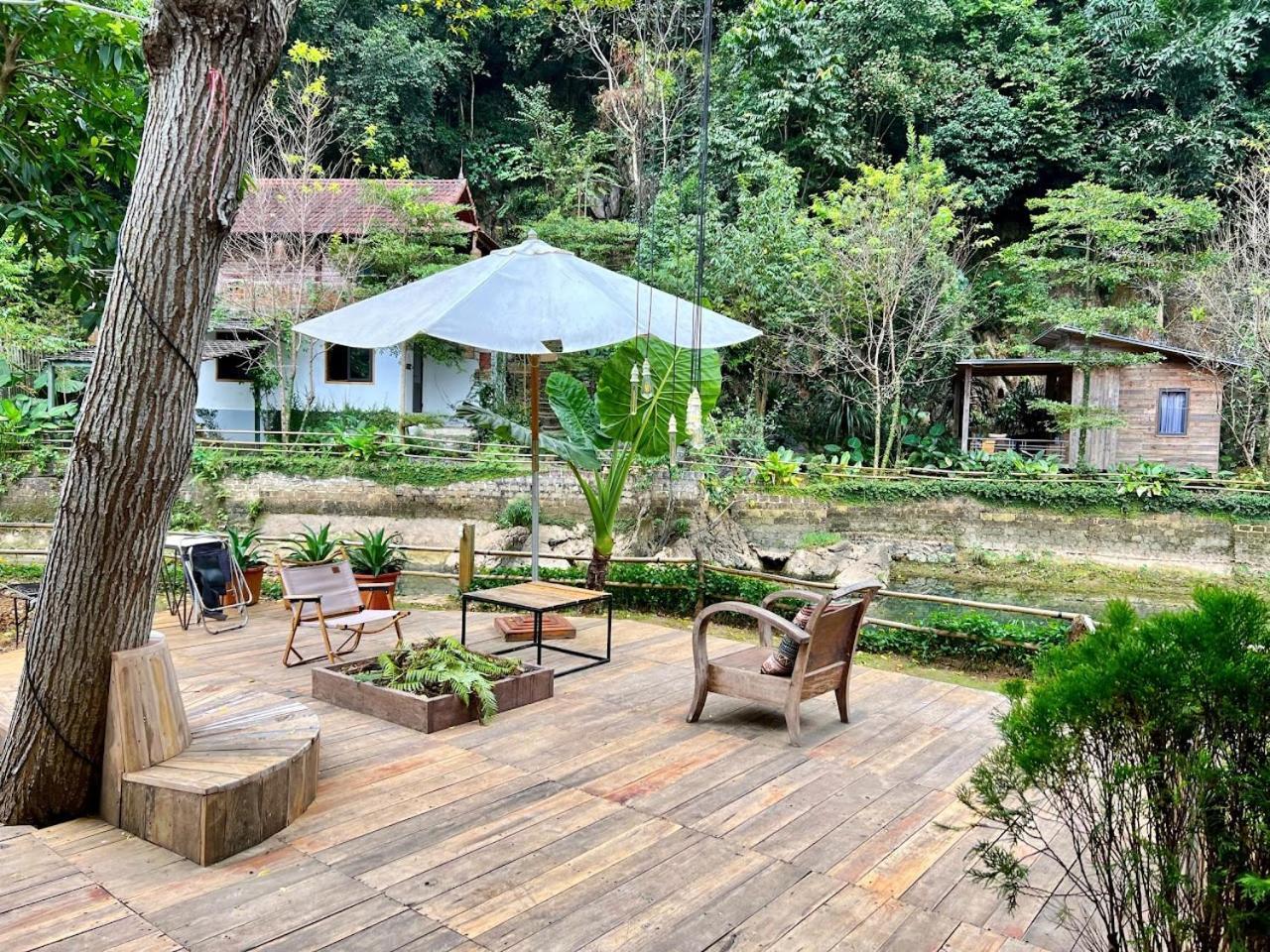 House By Lake Hotel Moc Chau Buitenkant foto