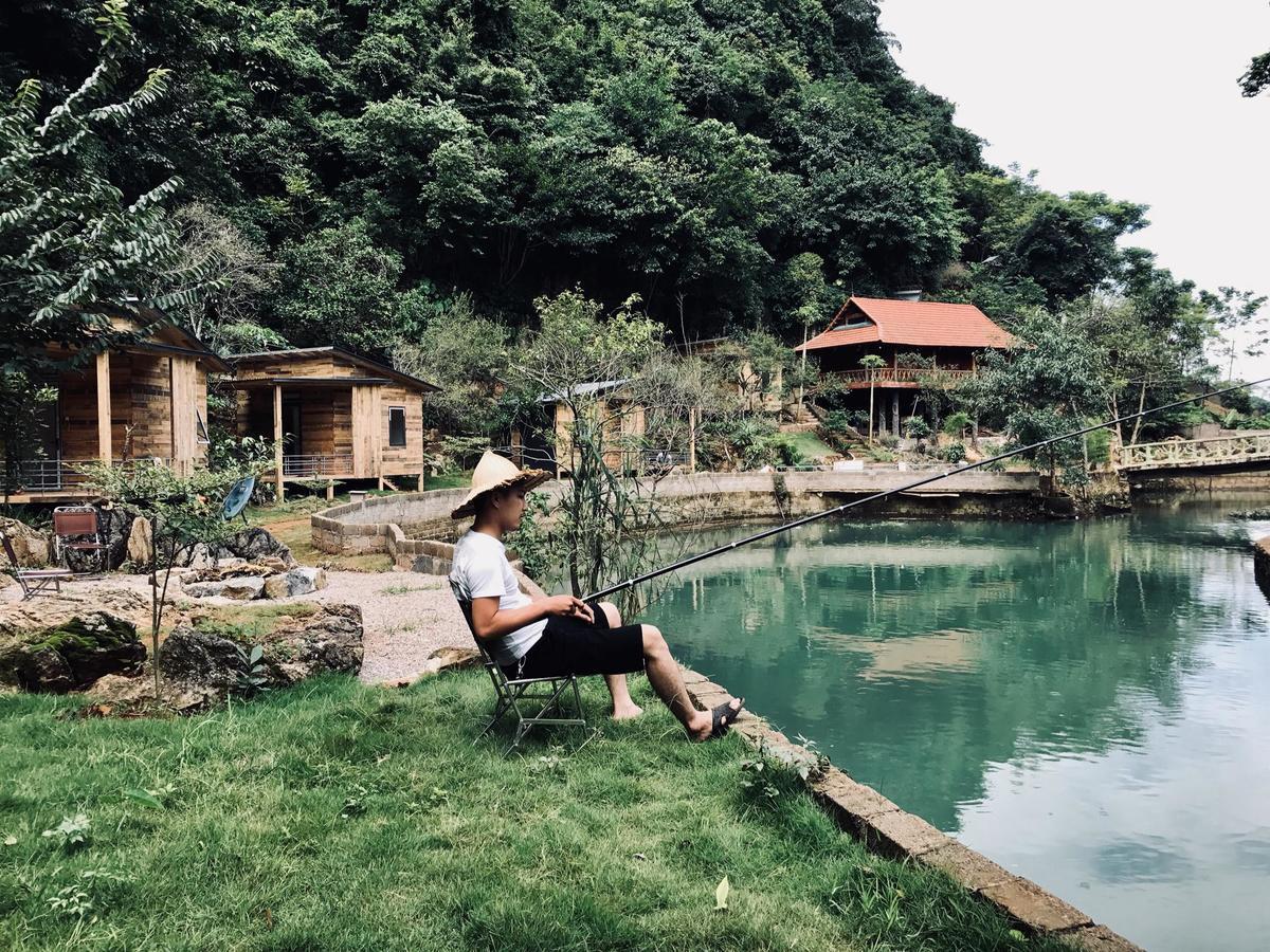 House By Lake Hotel Moc Chau Buitenkant foto