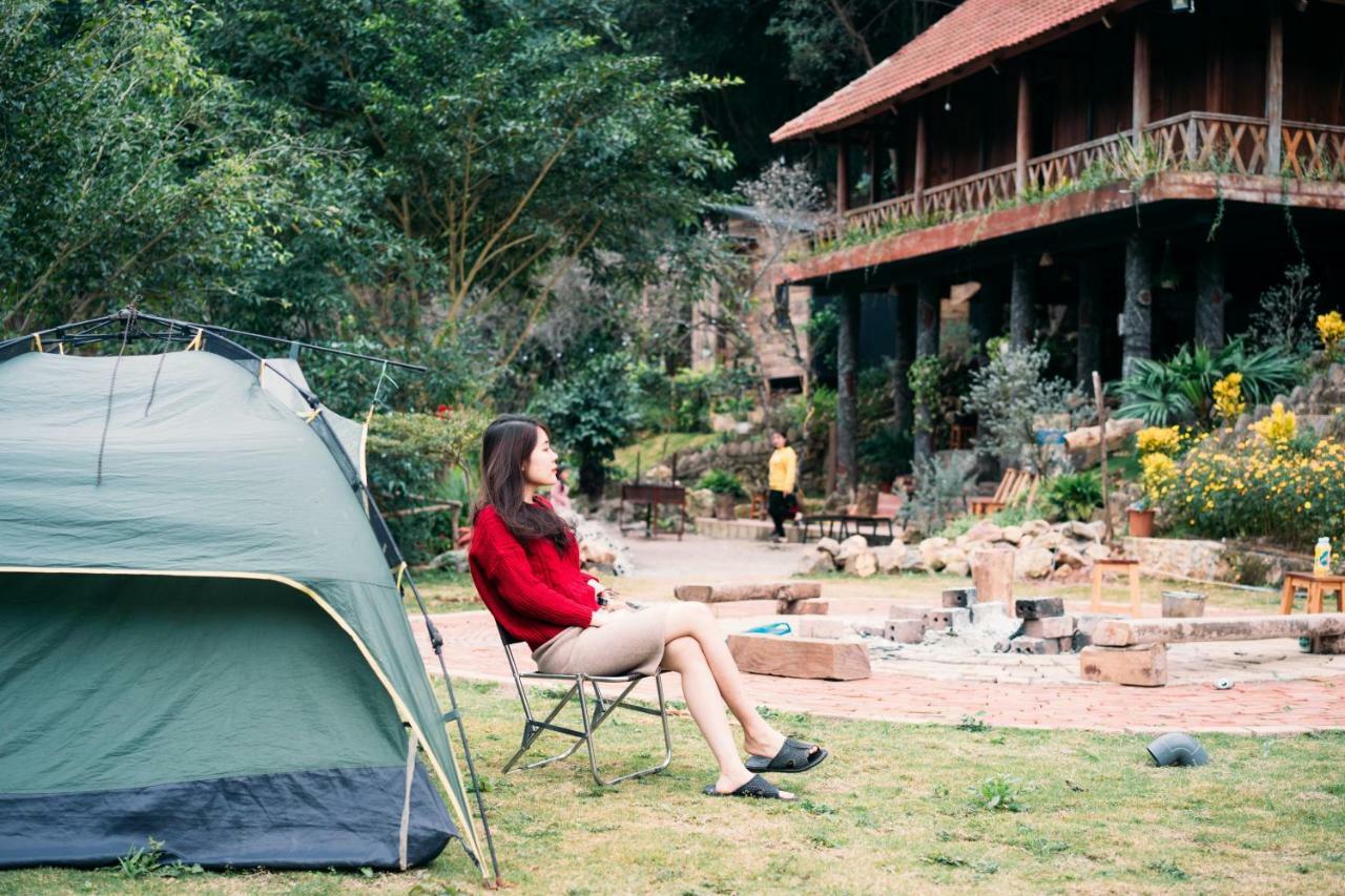 House By Lake Hotel Moc Chau Buitenkant foto